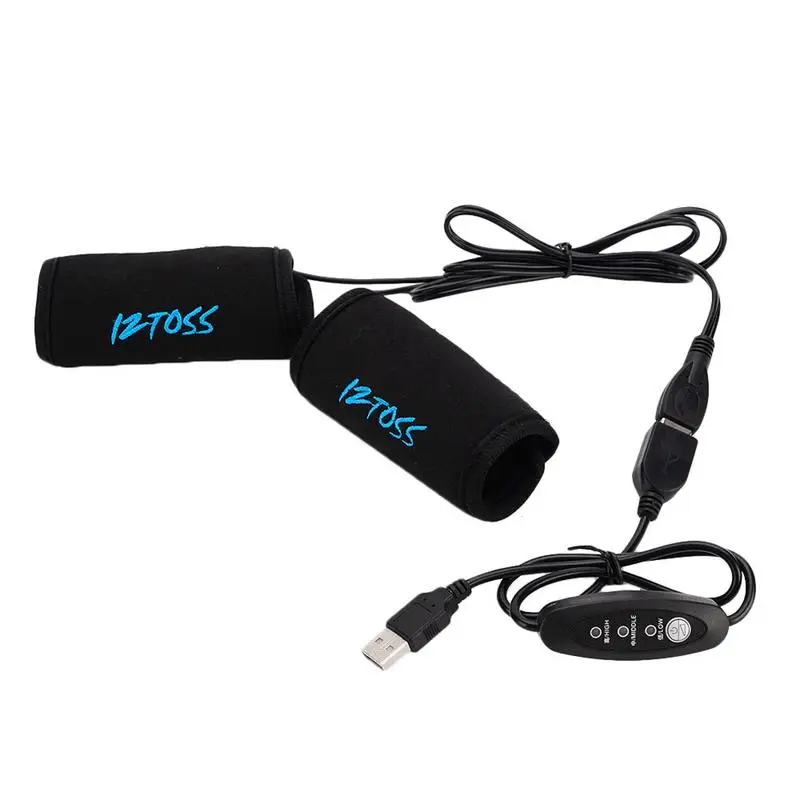 Мотоциклетные USB ручки с подогревом 1 пара руль контролем температуры