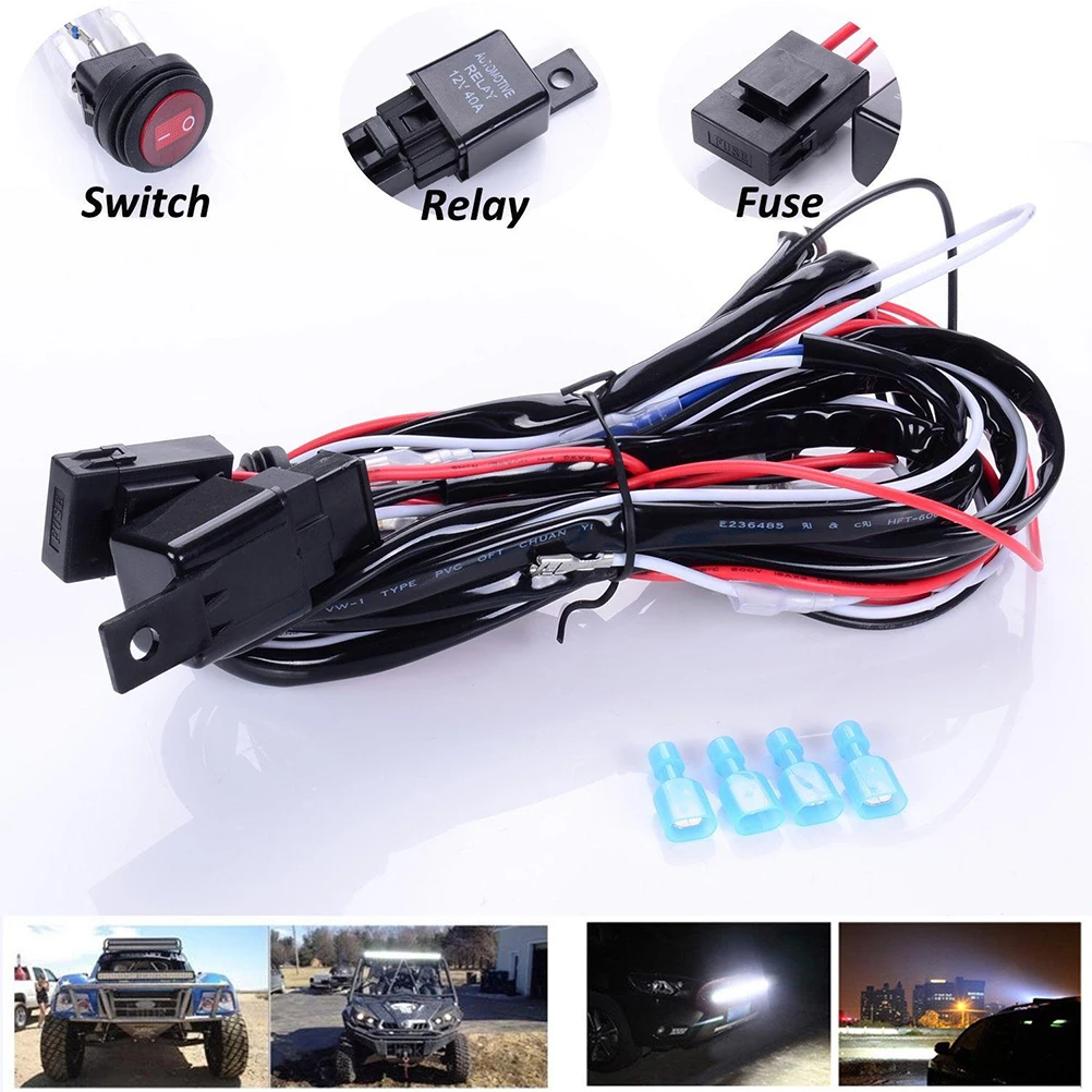 12 V 40A Кнопка самозапуска светодиодный свет мгновенные переключатели для цепей