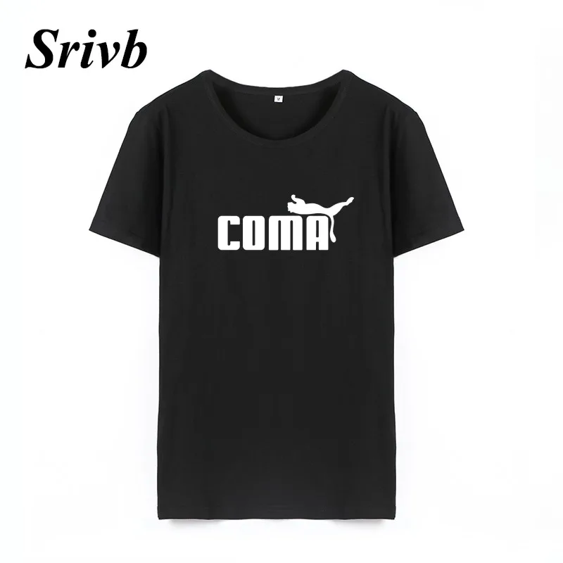 Srivb Кома панк рок Tumblr женская футболка Harajuku плюс размер хипстер хип-хоп летняя |