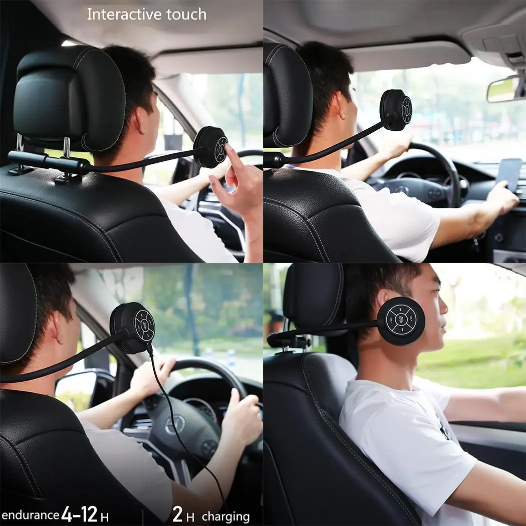 Обычная Автомобильная Беспроводная Bluetooth гарнитура с микрофоном 20 кГц 32 500 мАч