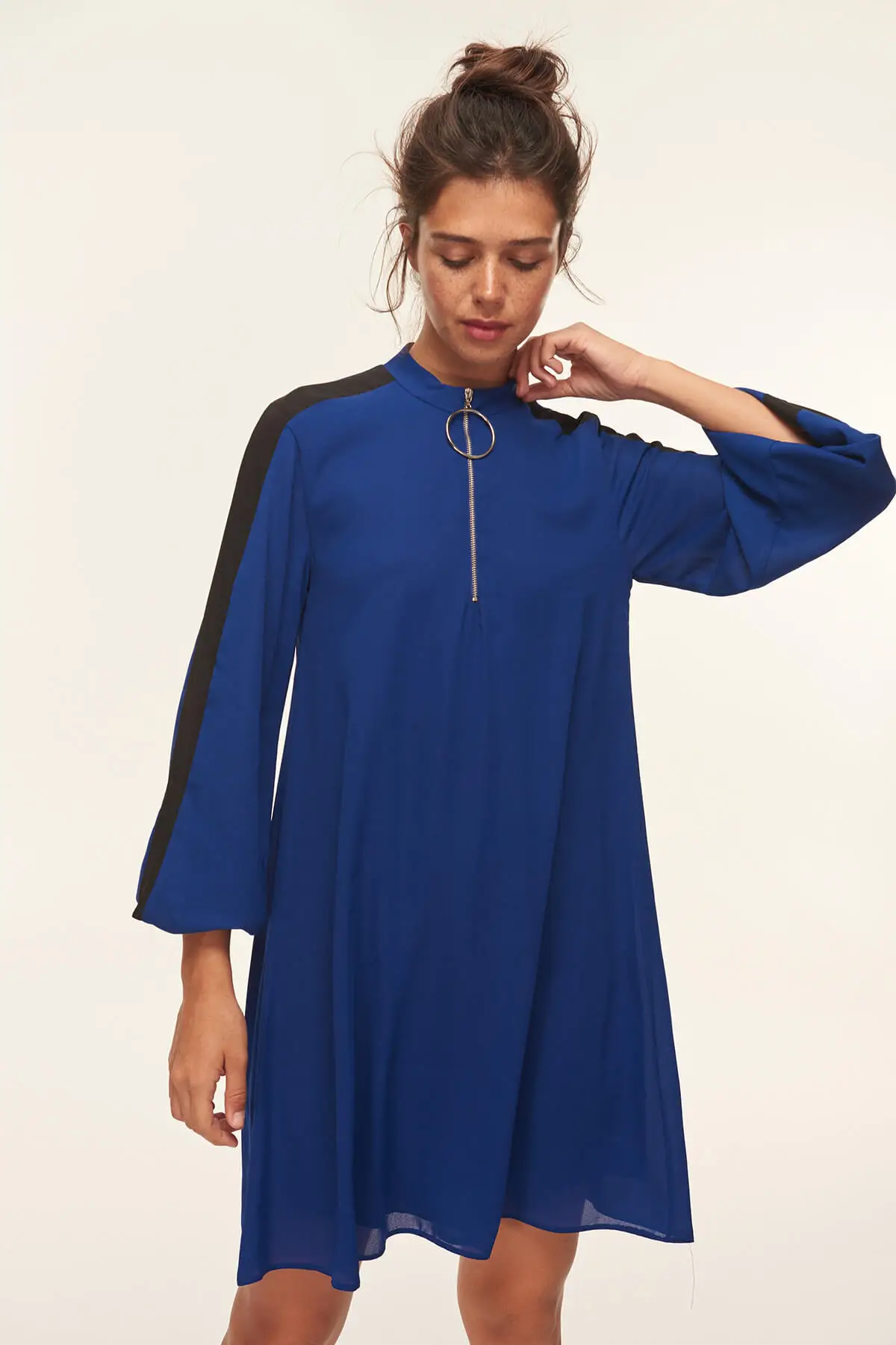 Платье с лентами Trendyol Saks TCLAW19BB0113|Женские платья| |