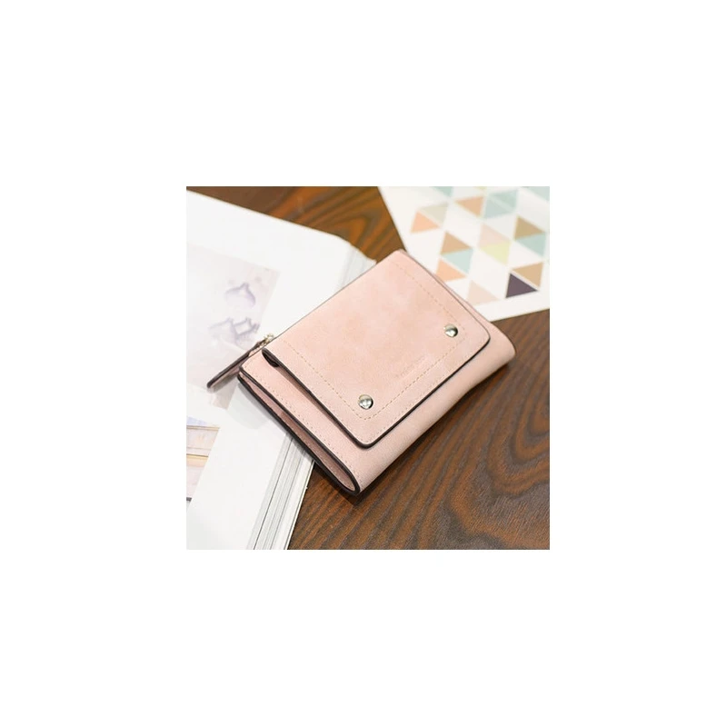 Винтажный многофункциональный Женский кошелек с эффектом потертости женский