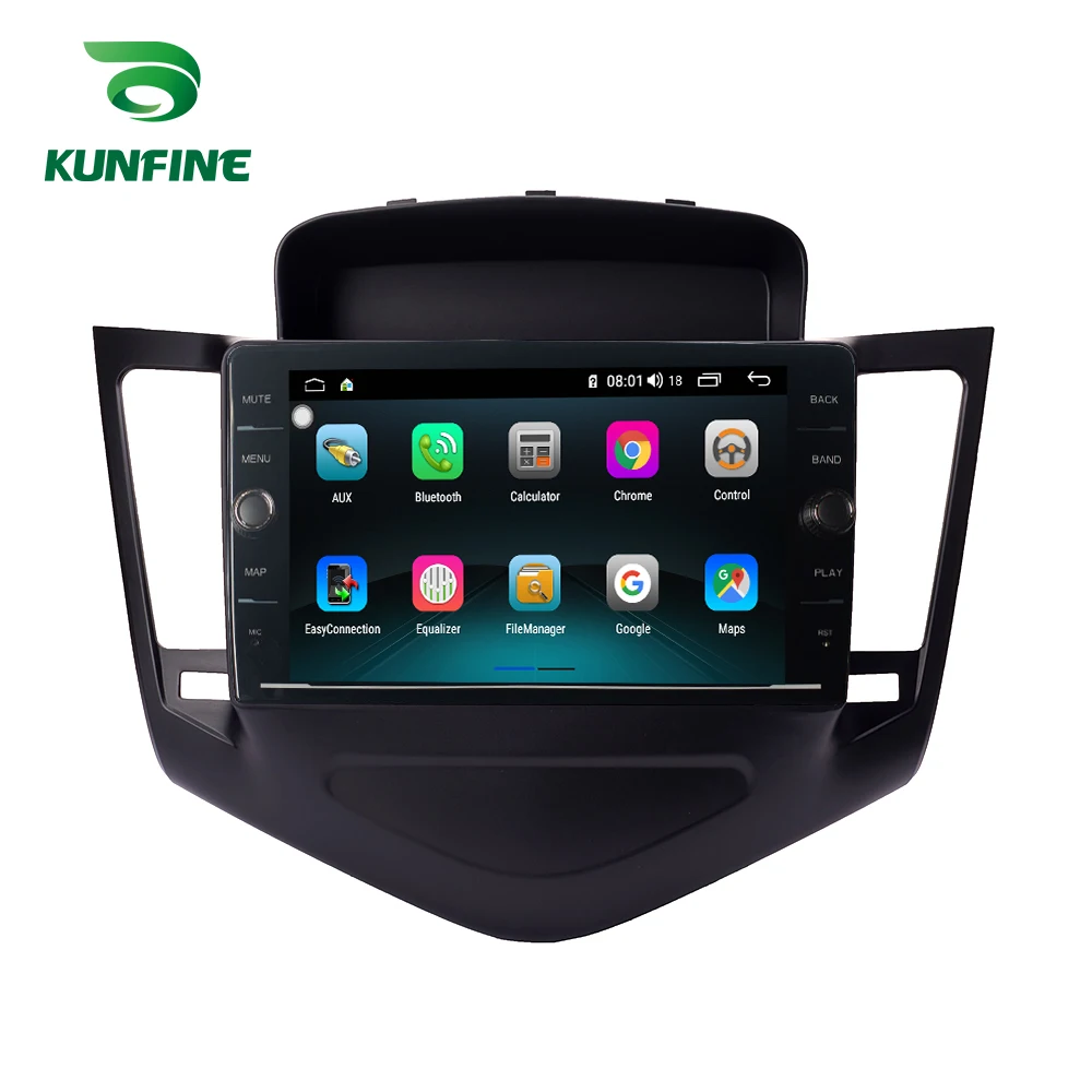 Восьмиядерный ПЗУ 64 ГБ Android 8 1 автомобильный DVD GPS навигационный плеер Deckless стерео