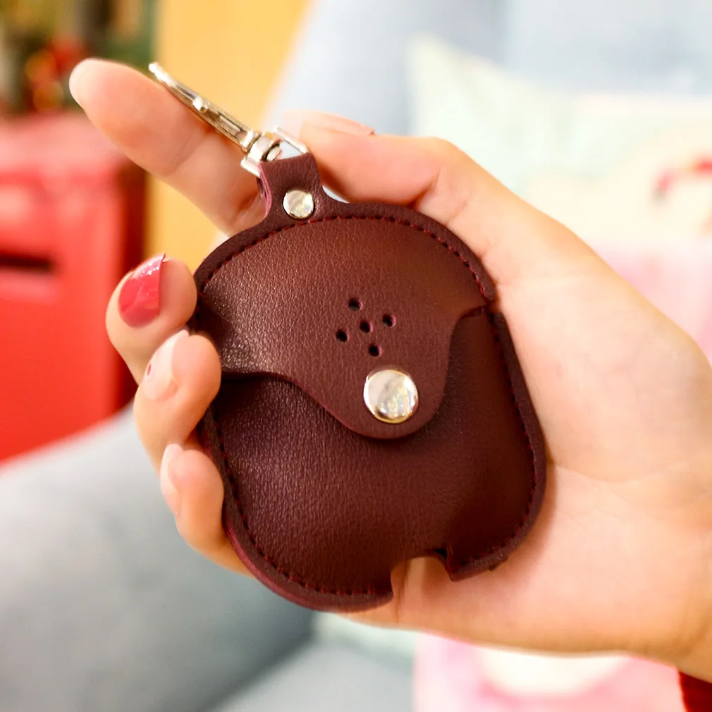 Кожаный чехол для Airpods задняя крышка красочные роскошные классические брендовые