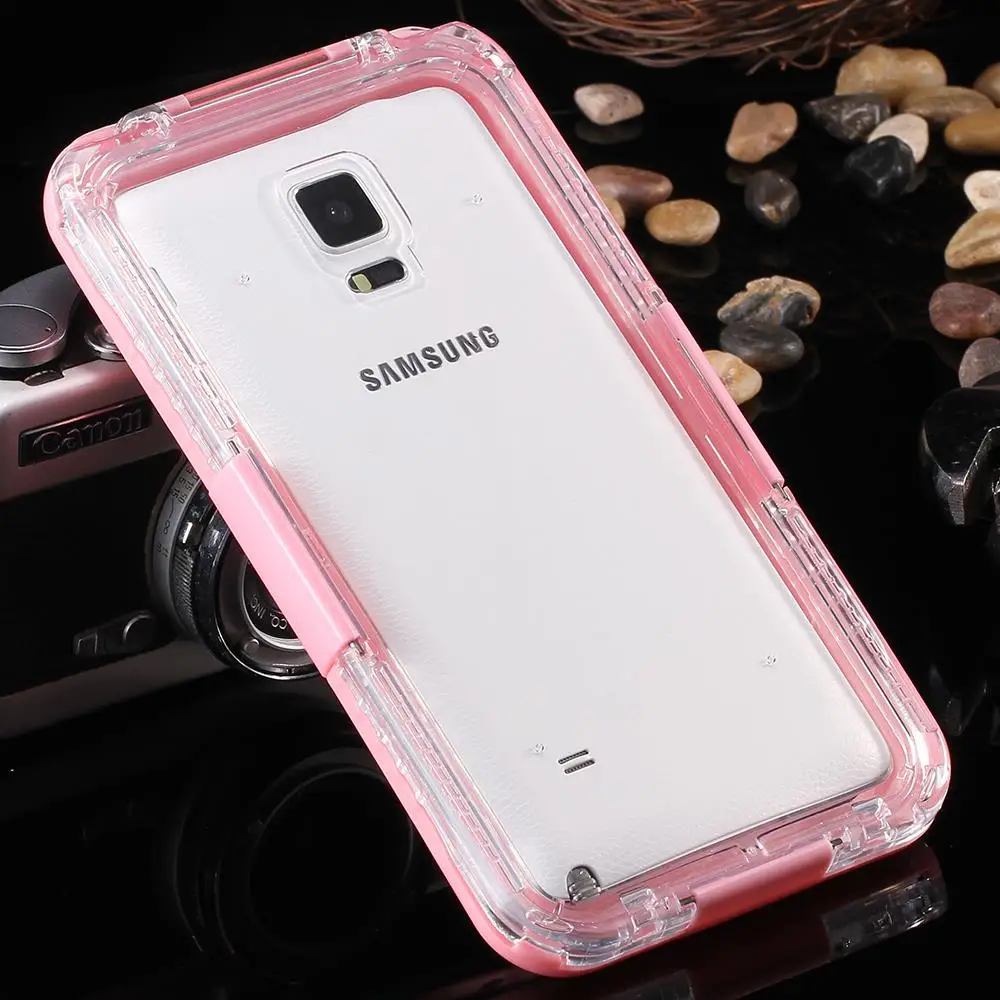 Прозрачный водонепроницаемый чехол KISSCASE для Samsung Galaxy S8 Plus S7 Edge подводного