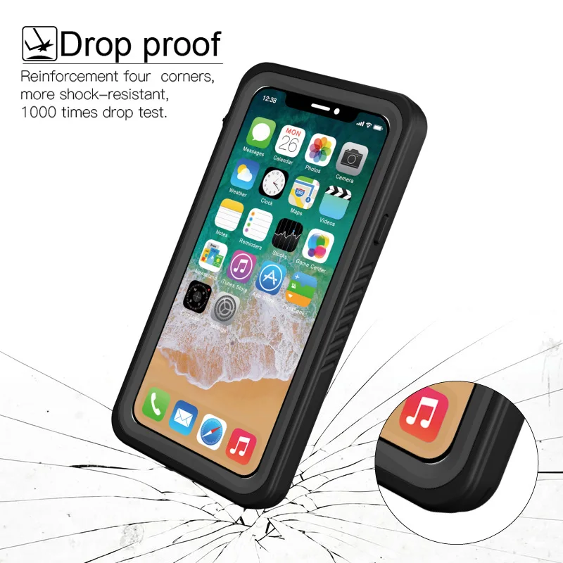 Original Waterproof Case Cover for iphone xr Outdoor Summer Swimming Shockproof X XS MAX XR |