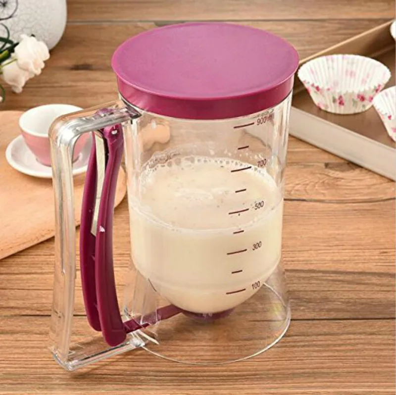 Batter Dispenser 900ml Pancake DIY Baking Pastry Cupcake Cream Blenders Pancakes Bakeware Tool | Дом и сад