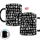 Волшебная керамическая кофейная кружка Fallout 4 Pip-boy, меняющая цвет керамическая чайная чашка, подарок-сюрприз