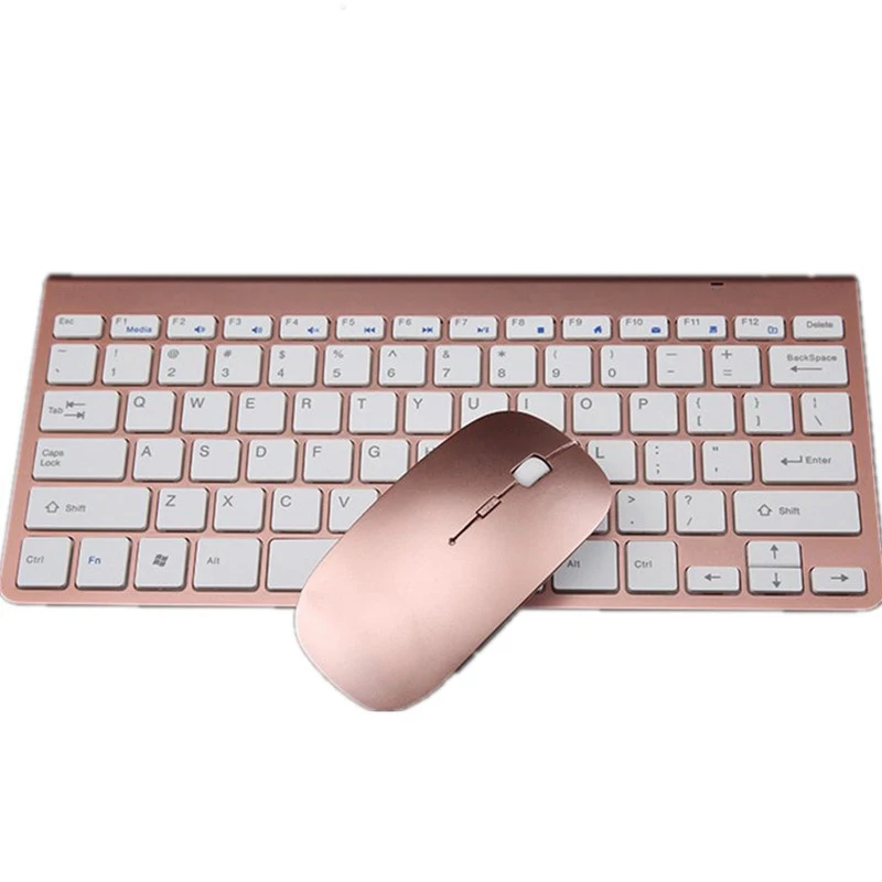 Беспроводная игровая клавиатура и мышь комбо pc gamer teclado a sem fio computador ноутбук inalambrico