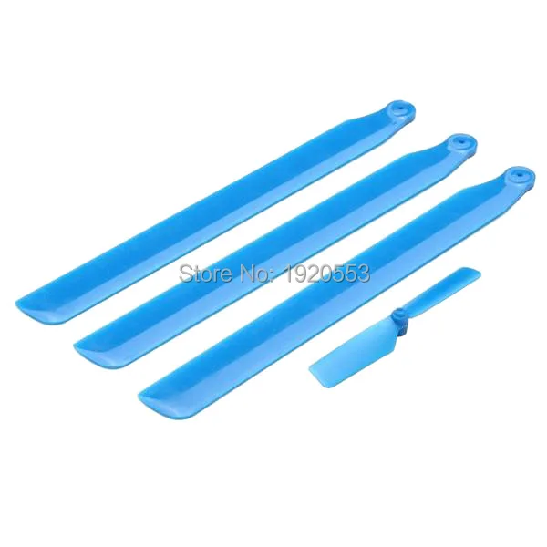 

WLtoys V931-005 Main Rotor Blades Propellers Tail Blade Set Parts For Wltoys V931 2.4G RC Helicopter Pure Blue