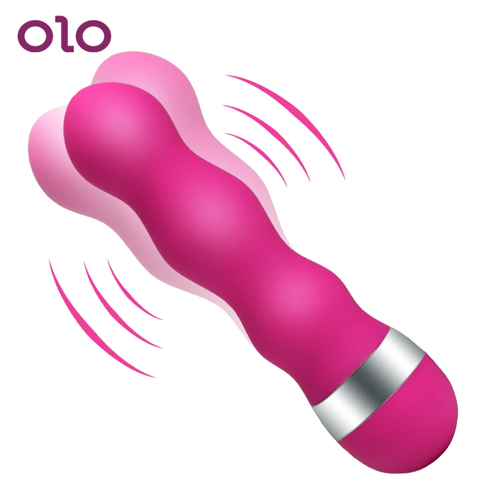 Оло реалистичный фаллоимитатор мини вибратор эротический G Spot волшебная палочка