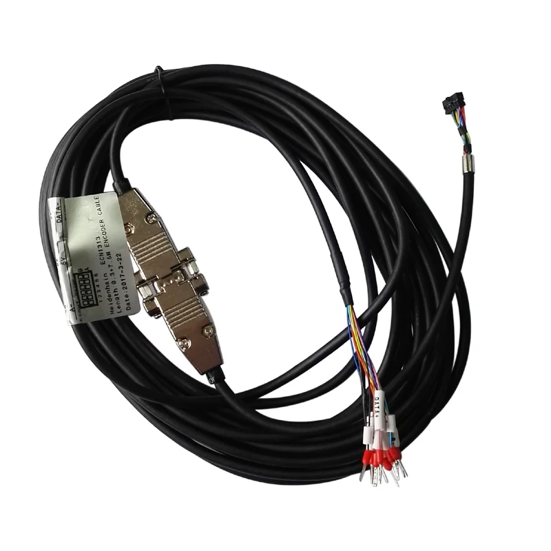 Кодер ECN1313 2048 экранированный кабель 10 12 pin Heidenhain Кабель с разъемом DB15 открытые