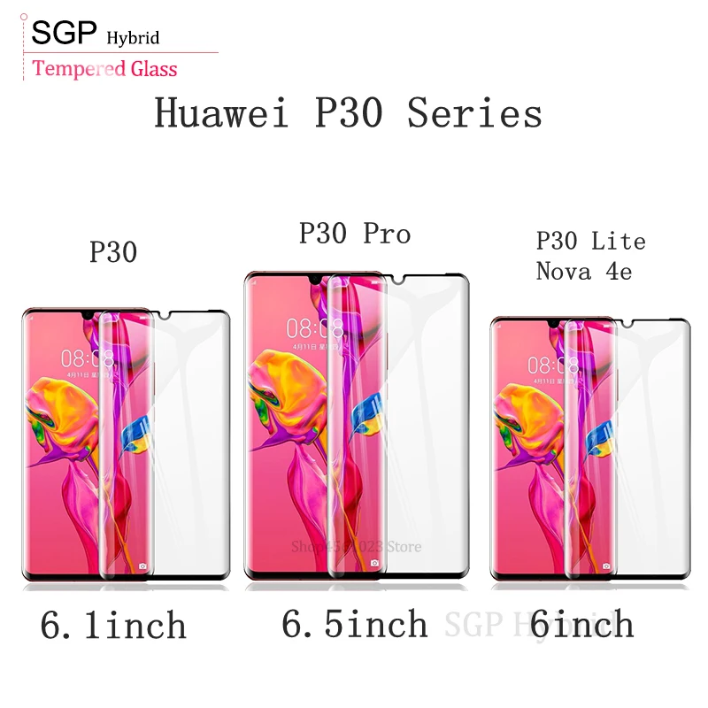 Защитное стекло 20D закаленное для Huawei P30 P20 Pro Lite Mate 10 20 Защитная пленка P Smart 2019 HD