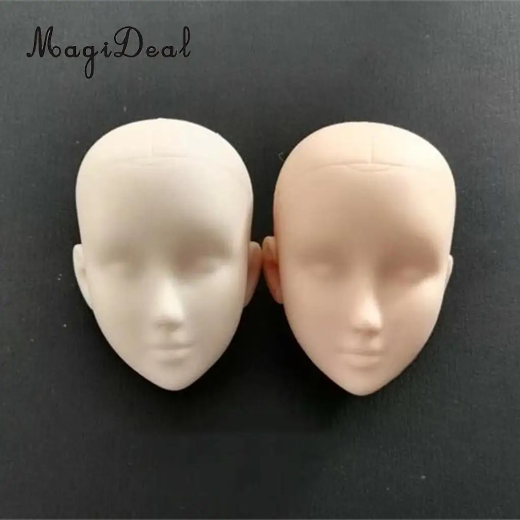 Виниловая фигурка MagiDeal 1:6 Scale кукла для практики лепки и макияжа модель кукол