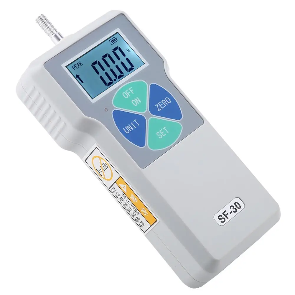 AC100 240V SF 30 Портативный Ручной цифровой толкатель измеритель силы 30N/3кг/6.5lb высокое
