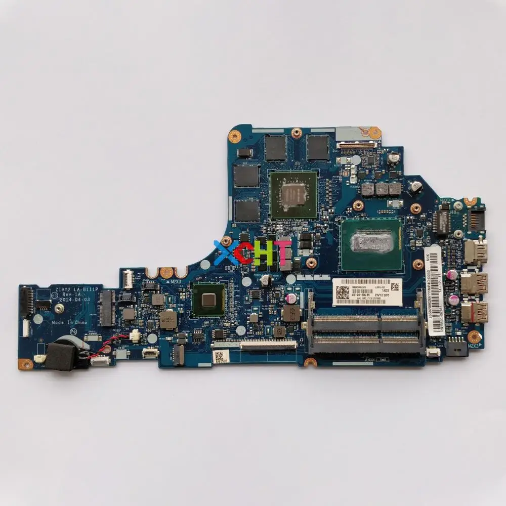 FRU : 5B20H02661 w I7 4710HQ процессор ZIVY2 LA B111P N15P GX A2 ГП 4G для Lenovo Y50 70 Ноутбук Материнская