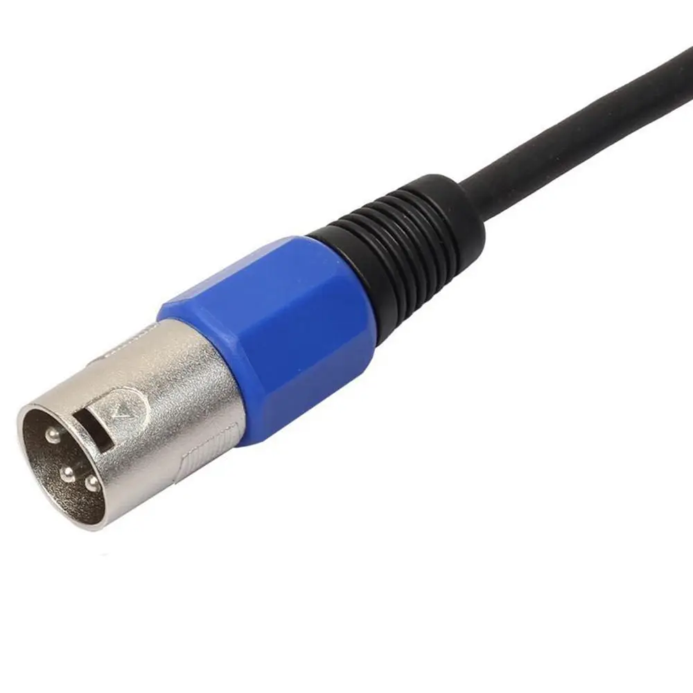 3Pin XLR штекер 1/4 дюйма 6 35 мм стерео микрофон адаптер кабель шнур | Спорт и