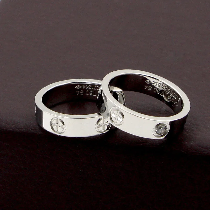 Титановая сталь модное классическое кольцо знаменитого бренда Bague Cross Patter