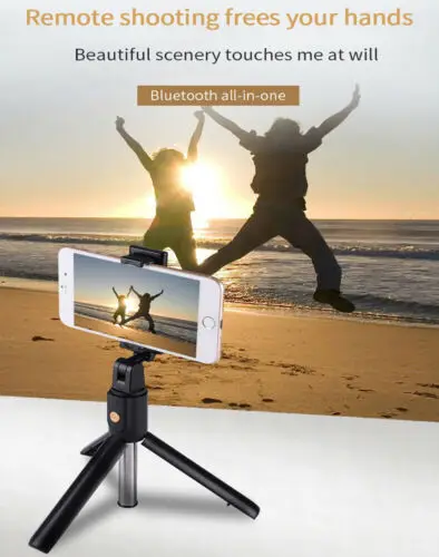 Выдвижная селфи-Палка с дистанционным управлением по Bluetooth штатив держатель