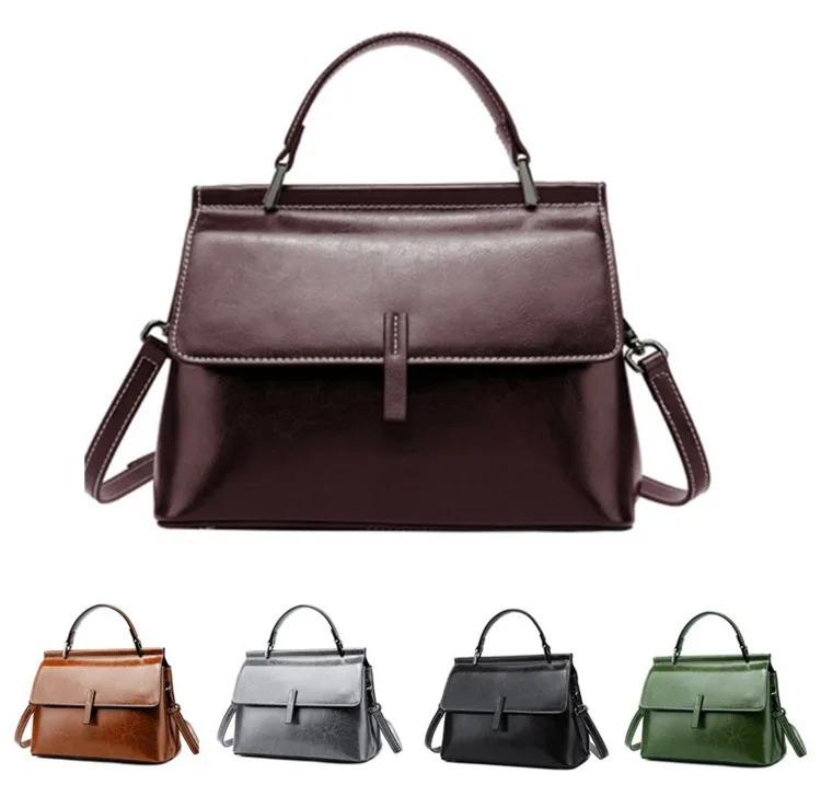 Новая многофункциональная женская сумка из кожи коровы и клатч большой емкости