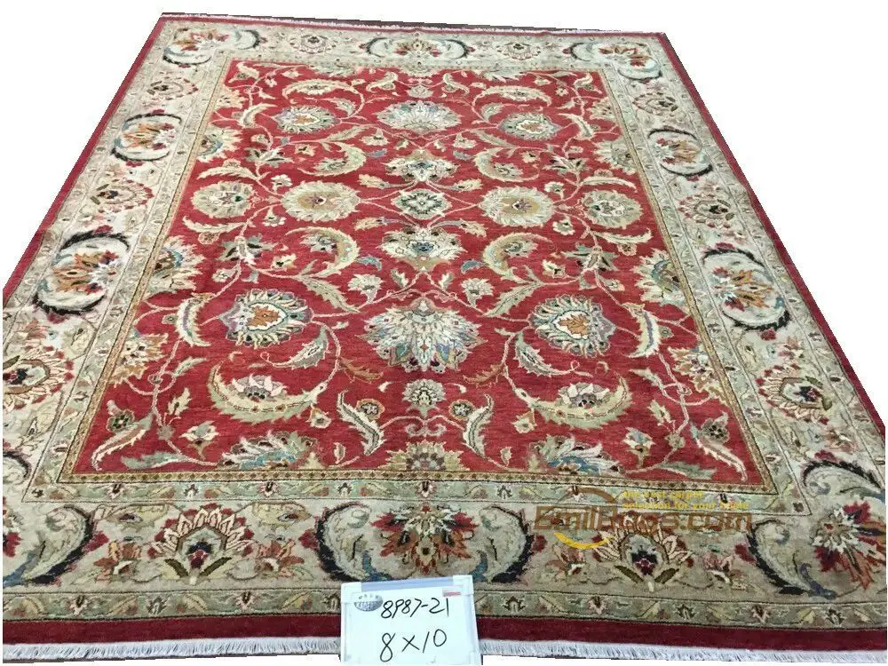 

Antique Aubusson Carpet Folk Carpet Big Carpet For Living Room Rectangle Carpet Serapi Carpets