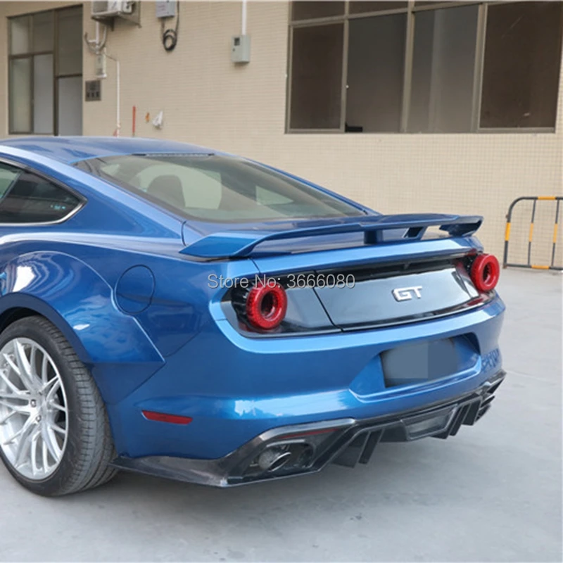 Для Ford Mustang 2015 2016 2017 2018 2019 автомобильный стайлинг углеродное волокно ABS пластик