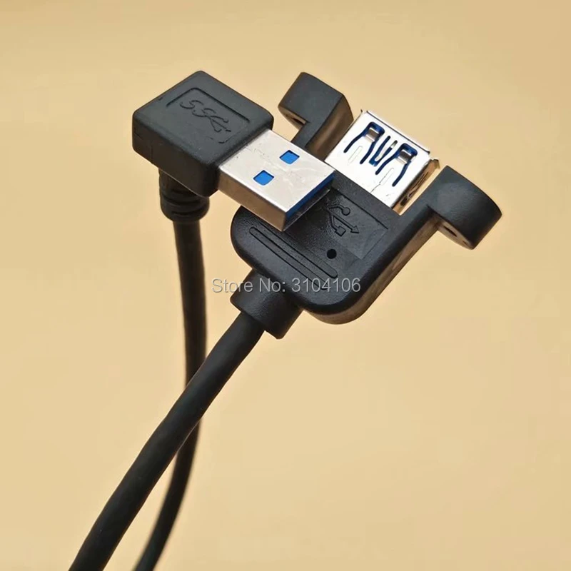 30 см USB 3 0 A Панельное крепление к папа 90 градусов вверх и вниз левый правый угол