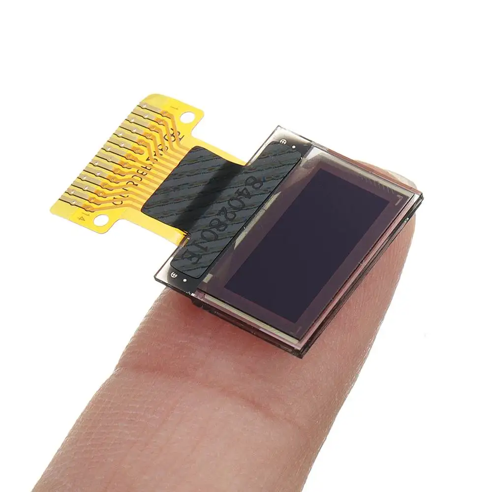 Последовательный ЖК дисплей CLAITE 3 В OLED 0 49 дюйма интерфейс IIC для Arduino SSD1306|Дисплеи| |