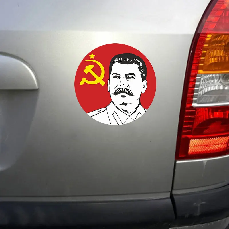 ПВХ Забавный CCCP стикеры автомобили креативное окно водонепроницаемый