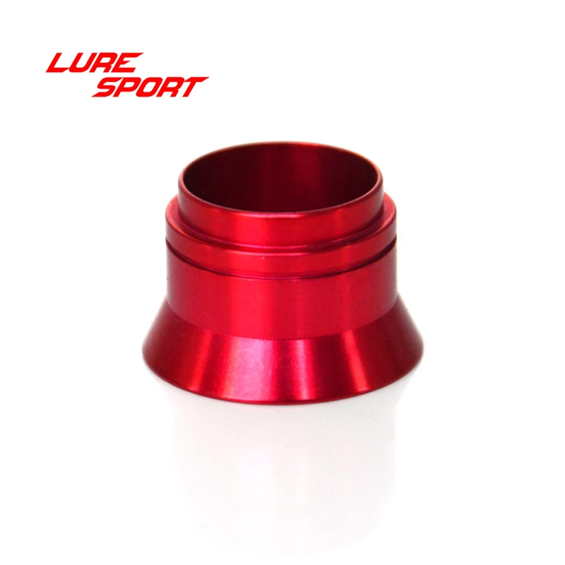 

LURESPORT 6pcs Aluminum Space Ring with Step SPAR16 Reel Seat part wind Check Rod Building Component Repair DIY Accessory