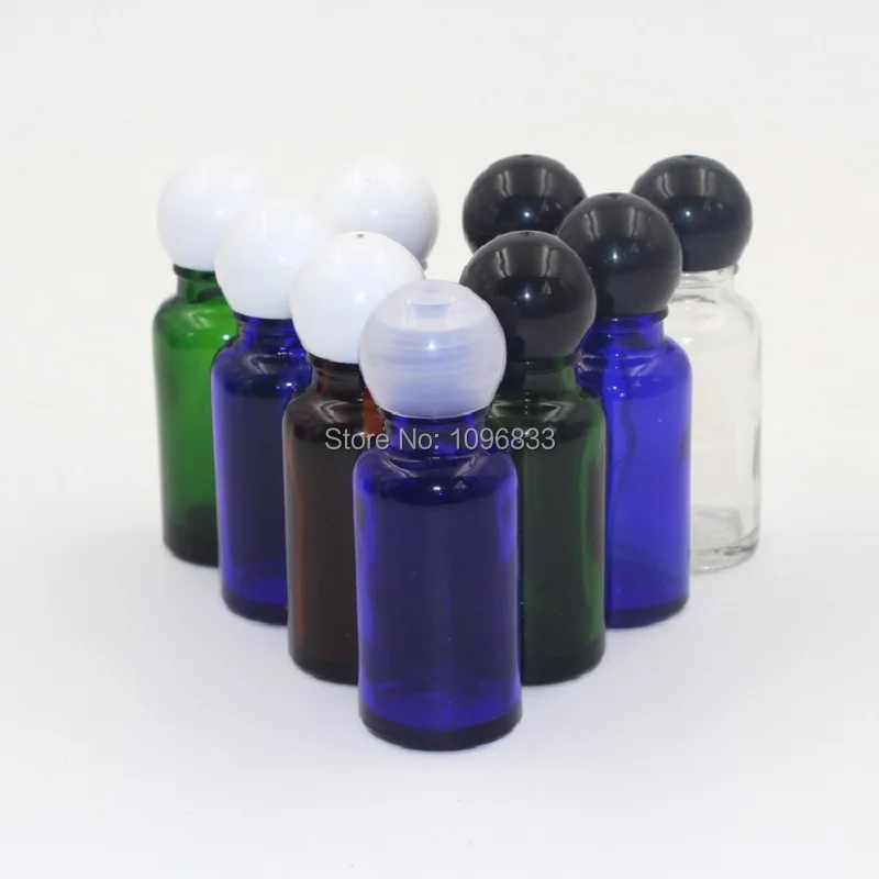 20ml Glass Toner Bottle Spherical Lid Essential Oil Refillable Cosmetic Packaging Vial Empty Emulsion Containers Bottles | Красота и