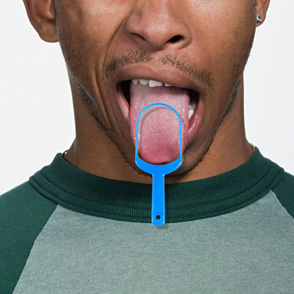 10pcs Tongue Cleaner High Quality Lightweight ABS Premium Portable Scraper for Coating Scraping Oral Cleaning | Дом и сад