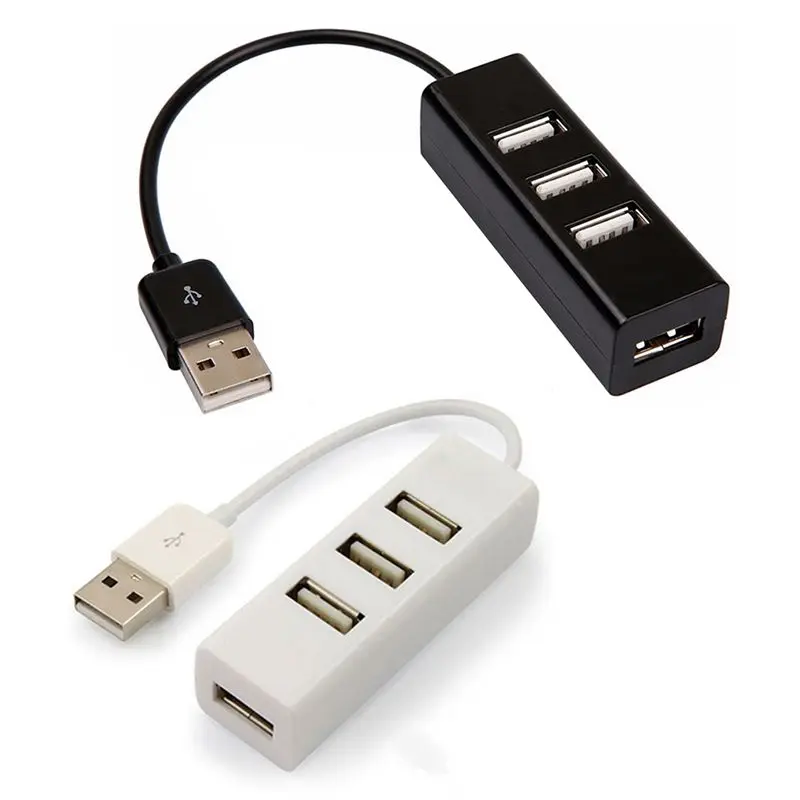 AAAJ-USB концентратор 4-портовый 2 0 одноточечный квадрант | Компьютеры и офис
