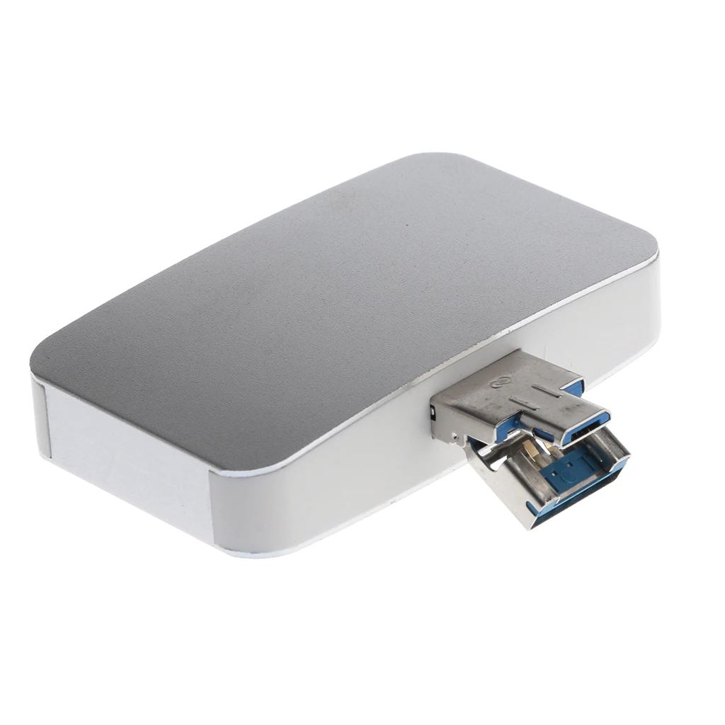 Dovewill USB3.0 Micro USB комбинированный концентратор кардридер с OTG для TF/SD ноутбука
