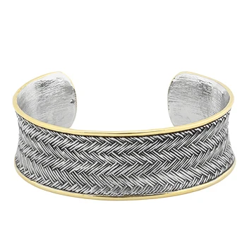 Tutone сплетенный браслет манжеты | Украшения и аксессуары