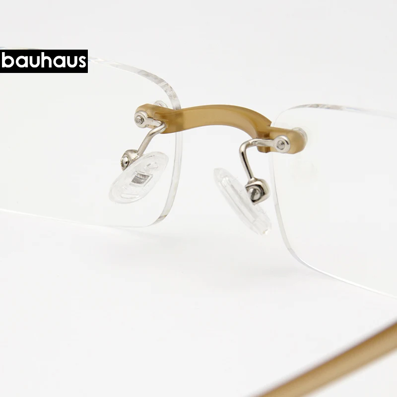 Bauhaus очки для чтения без оправы женский и мужской прозрачный синий светильник