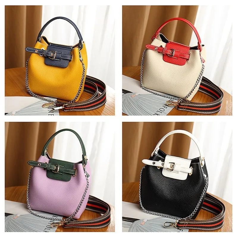 LIKETHIS модная женская сумка Кроссбоди из двух частей с широким плечевым ремнем на