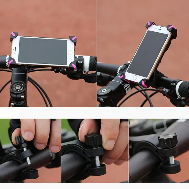 Универсальный мотоцикл MTB велосипед руль крепление сотового телефона