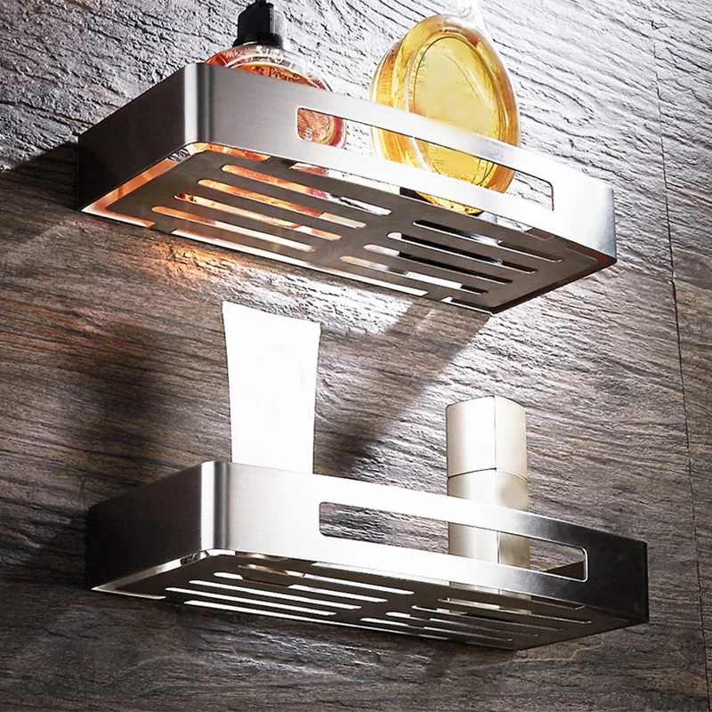 Настенное крепление кухонные полки для ванной комнаты матовый - Цена: 1043.95