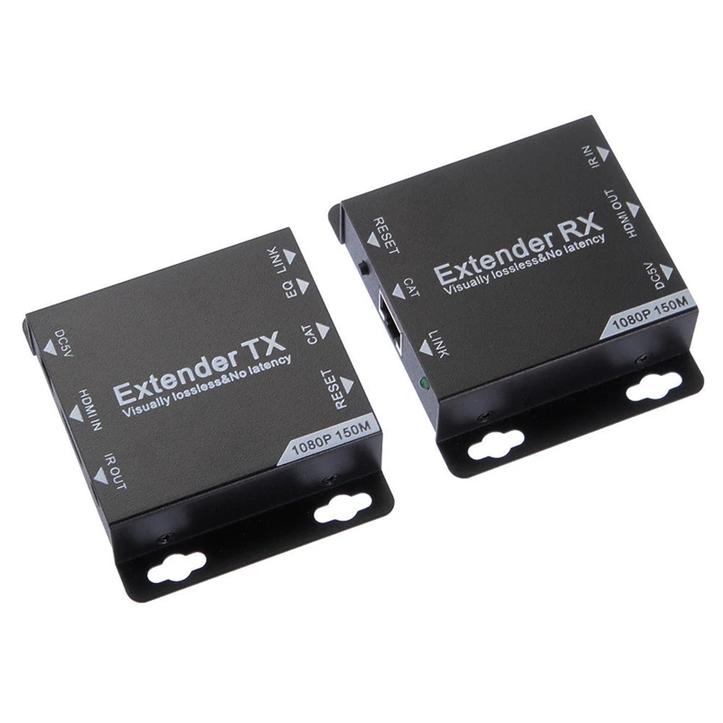 HDMI удлинитель TX + RX 1080P до 150 м через Cat6/Cat7 UTP Ethernet сеть RJ45 кабель|Кабели USB| |