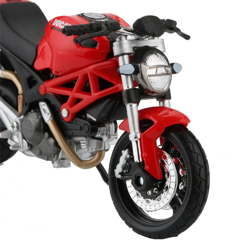 Maisto 1:18 масштаб сплава мотоцикл модели игрушки Моделирование монстр 696 гоночных