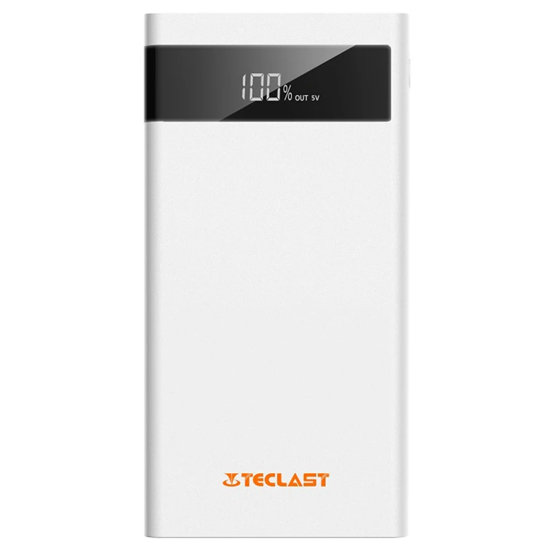 Teclast T200CE светодиодный Дисплей мобильный Мощность банк 20000 мАч Micro USB с двумя Вход 4