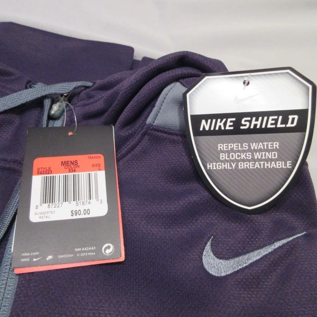 NIKE ходди Nike THERMA-FIT Полный ZIP Спортивная худи 543323 534 большой | Спорт и развлечения