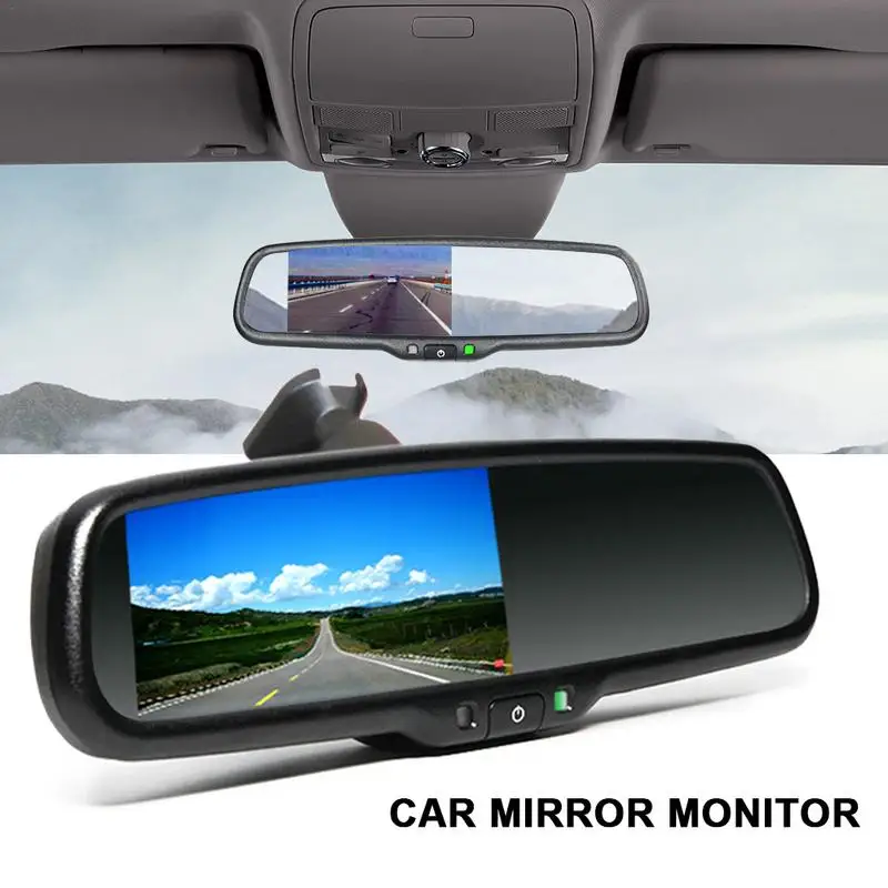 4.3 Inch Car Windscreen Rear View Mirror Monitor Mounting Bracket For Parking Assistance System Monito | Автомобили и мотоциклы