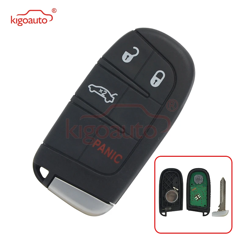 Умный ключ Kigoauto 4 кнопки 434 МГц 46 чипов для 2014-2018 Dodge