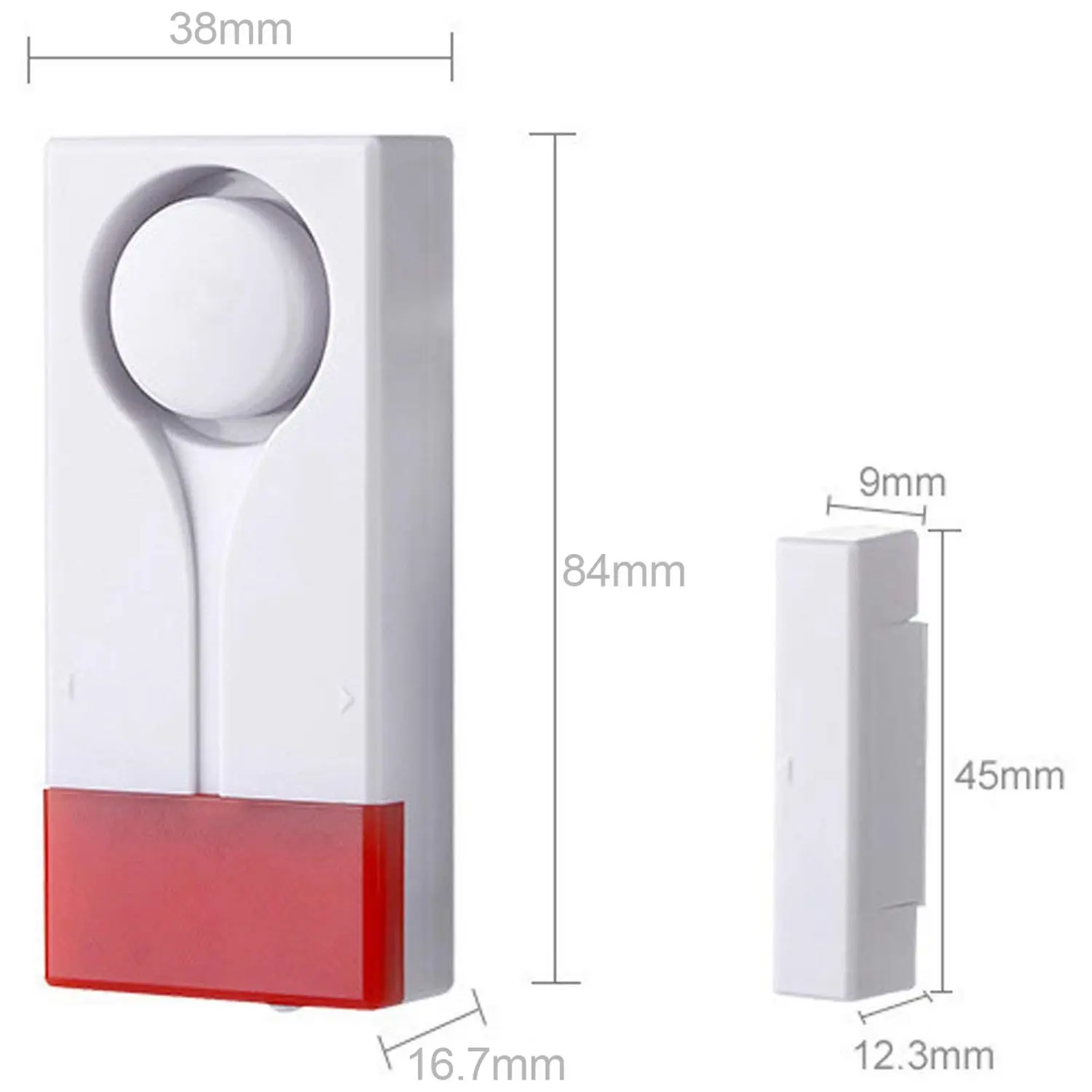 FULL-Remote Control Light Sound Wireless Magnetic Home Security Door Window Sensor Burglar Alarm Loud 108 dB | Электроника