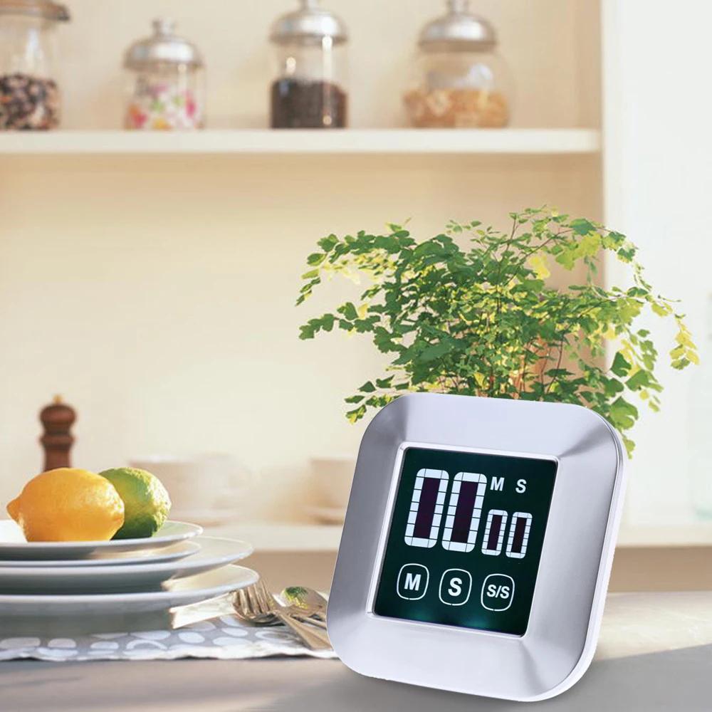 Кухня таймер Temporizador супер площади цифровой экран LCD Пособия по кулинарии