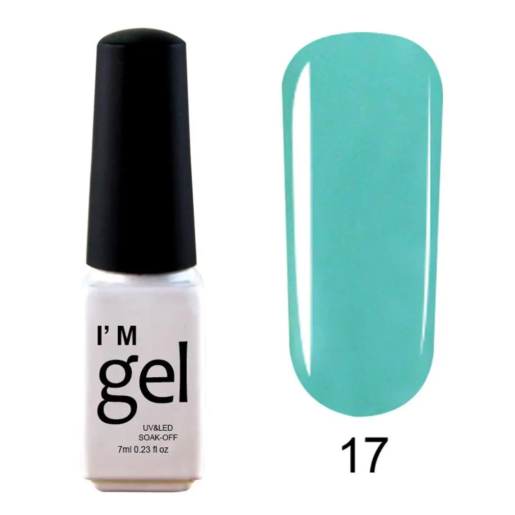 New Women Fashion Nail Art Manicure 7cm/2.8inch 6ml Decoration 24 Colors Glitter Polish | Красота и здоровье
