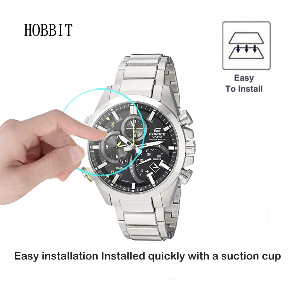Защитная пленка для экрана смарт часов Casio ЖК из закаленного стекла 2.5D с функцией