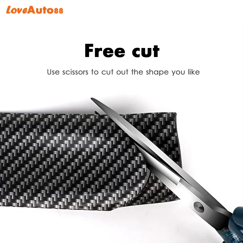 

Car Carbon Fiber Rubber Door Sill Protector Goods For kia stonic 2018 2019 2020 Auto Accessories